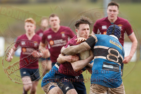 Enniskillen 1st XV (6) V Coleraine 1st XV (0) in Ulster Rugby Championship Division One-35