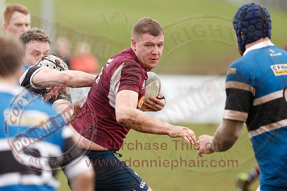 Enniskillen 1st XV (6) V Coleraine 1st XV (0) in Ulster Rugby Championship Division One-36