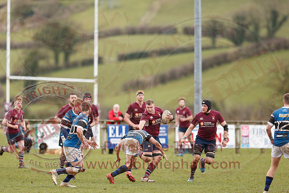 Enniskillen 1st XV (6) V Coleraine 1st XV (0) in Ulster Rugby Championship Division One-38