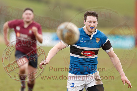 Enniskillen 1st XV (6) V Coleraine 1st XV (0) in Ulster Rugby Championship Division One-44