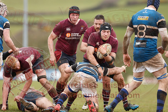 Enniskillen 1st XV (6) V Coleraine 1st XV (0) in Ulster Rugby Championship Division One-50