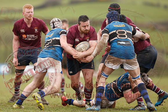 Enniskillen 1st XV (6) V Coleraine 1st XV (0) in Ulster Rugby Championship Division One-52
