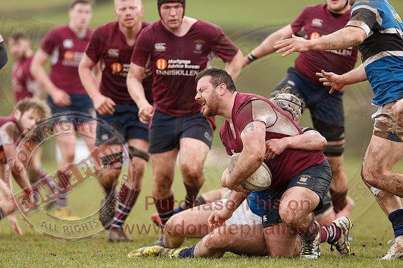 Enniskillen 1st XV (6) V Coleraine 1st XV (0) in Ulster Rugby Championship Division One-54