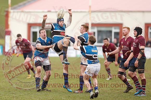 Enniskillen 1st XV (6) V Coleraine 1st XV (0) in Ulster Rugby Championship Division One-56