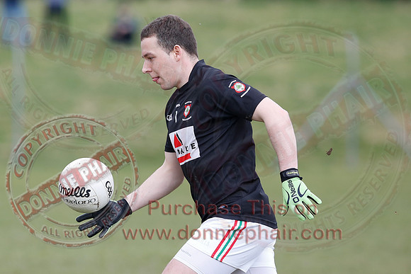 St. Pats Donagh (1-10) V Lisnaskea (0-05) in Senior GAA Football League Division One.-15