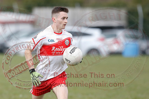 St. Pats Donagh (1-10) V Lisnaskea (0-05) in Senior GAA Football League Division One.-17