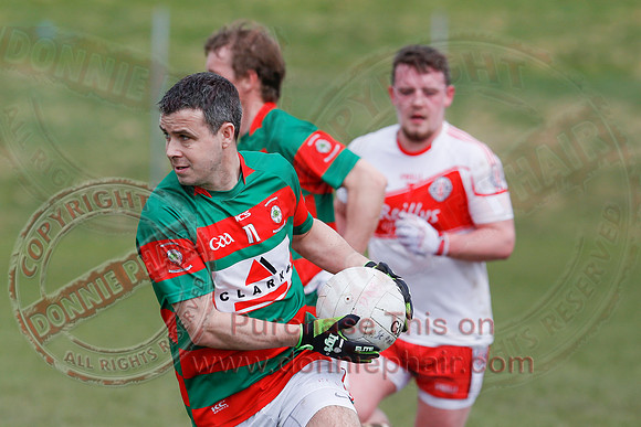 St. Pats Donagh (1-10) V Lisnaskea (0-05) in Senior GAA Football League Division One.-19