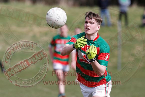 St. Pats Donagh (1-10) V Lisnaskea (0-05) in Senior GAA Football League Division One.-20