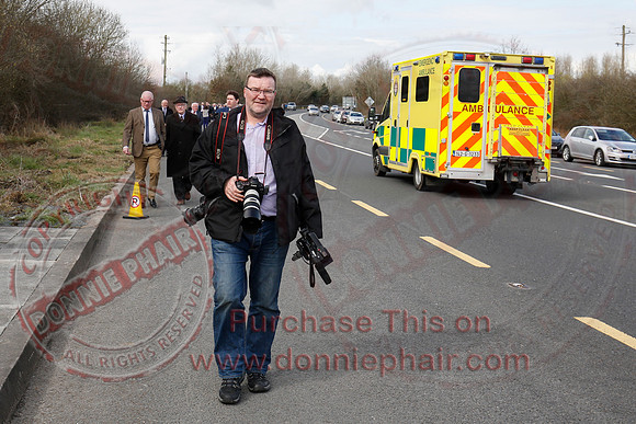 Senator George Mitchell returns to the Peace Bridge outside Belturbet 20 years after The Good Friday Agreement-12