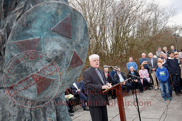 Senator George Mitchell returns to the Peace Bridge outside Belturbet 20 years after The Good Friday Agreement-37