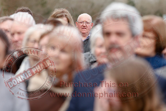 Senator George Mitchell returns to the Peace Bridge outside Belturbet 20 years after The Good Friday Agreement-42
