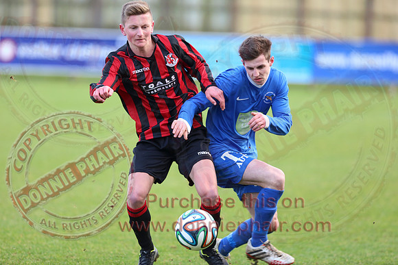 Ballinamallard Reserves (1) V Crusaders (1) in IFA Reserve League.