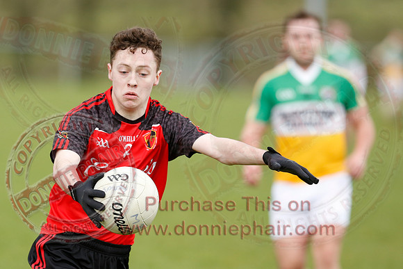 Maguiresbridge (0-14) V Derrylin (2-12) in Senior GAA Football League Division Two.-1