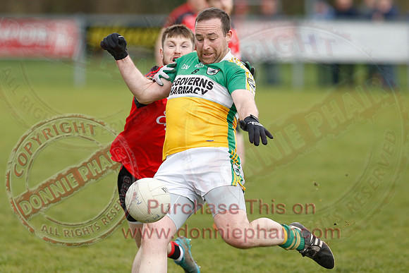 Maguiresbridge (0-14) V Derrylin (2-12) in Senior GAA Football League Division Two.-3