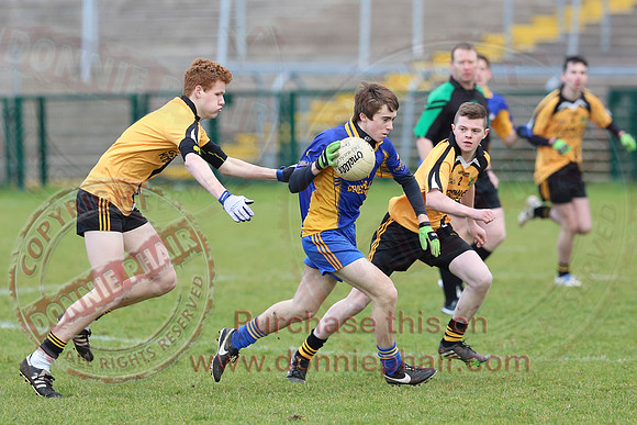 Enniskillen Gaels (4-11) V Erne Gaels (1-9) in Minor GAA Football League Section A
