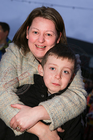 Switching on Christmas Lights in Lisnaskea.