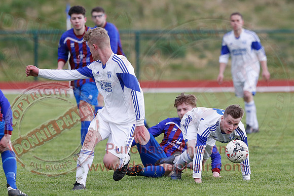 Magheraveely (3) V Mountjoy Utd (1) in Mercer Cup, Division One.-13