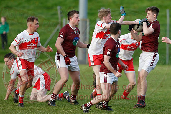 St. Pats Donagh (3-16) V Tempo (2-14) in Senior GAA Football League, Division one.-9