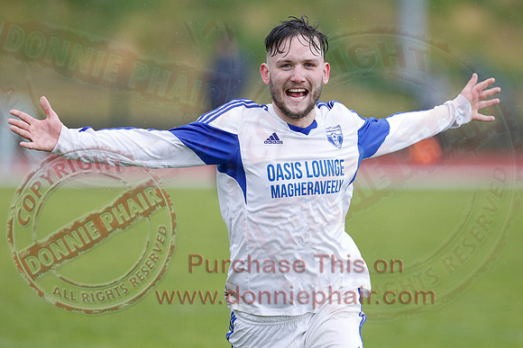 Magheraveely (3) V Mountjoy Utd (1) in Mercer Cup, Division One.-30