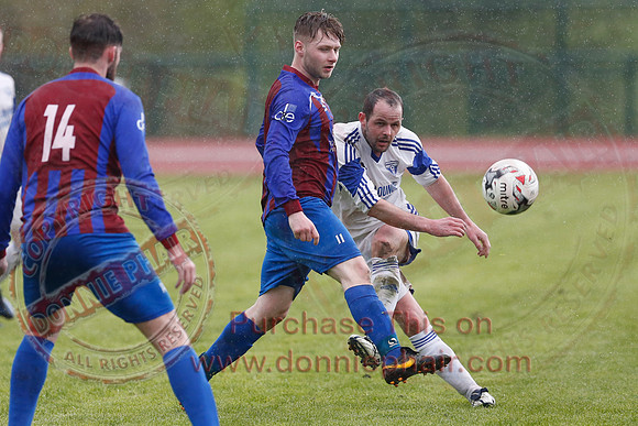 Magheraveely (3) V Mountjoy Utd (1) in Mercer Cup, Division One.-35