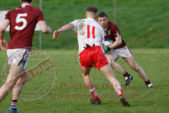 St. Pats Donagh (3-16) V Tempo (2-14) in Senior GAA Football League, Division one.-18