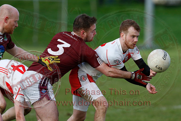 St. Pats Donagh (3-16) V Tempo (2-14) in Senior GAA Football League, Division one.-25