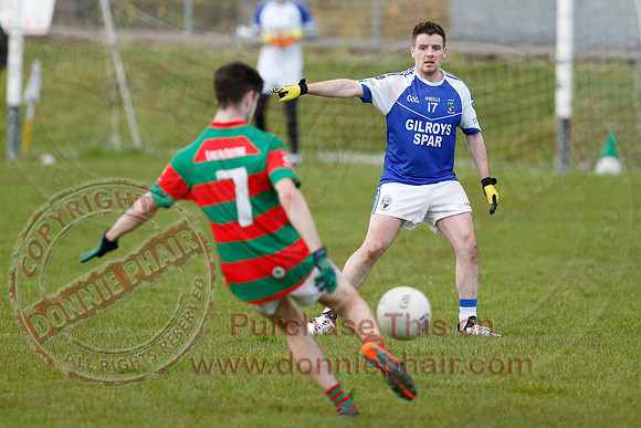 Lisnaskea (0-12) V Devenish (0-16) in Senior GAA Football League, Division one.-13