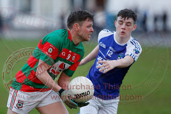 Lisnaskea (0-12) V Devenish (0-16) in Senior GAA Football League, Division one.-18