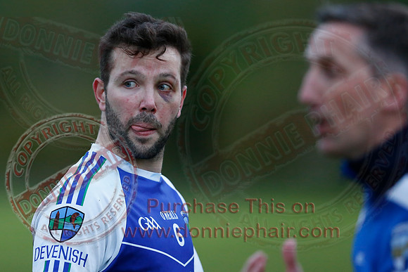Lisnaskea (0-12) V Devenish (0-16) in Senior GAA Football League, Division one.-23