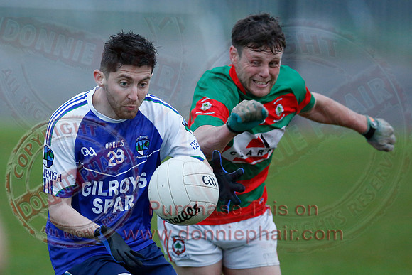 Lisnaskea (0-12) V Devenish (0-16) in Senior GAA Football League, Division one.-25