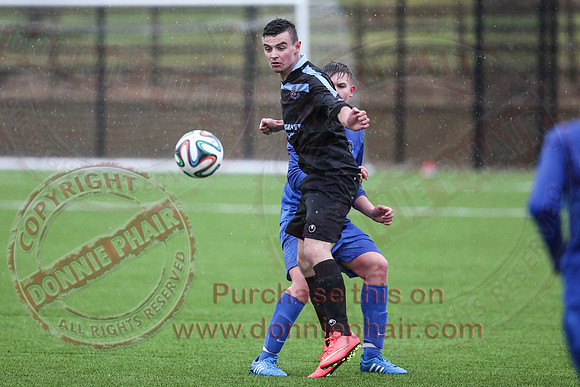 Ballinamallard Youth (1) V Ballymena Youth (1) in Northern Ireland Youth League.