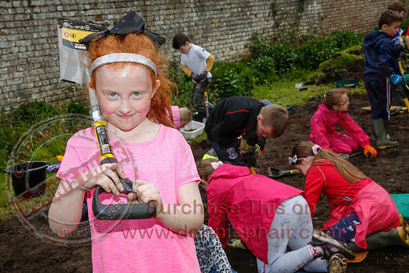 Archaeological dig at Florence Court-2