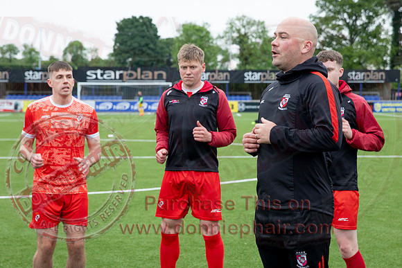 Enniskillen Rangers (2) V  Cleary Celtic (0) in Junior Cup Final-1