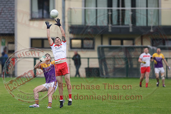 Derrygonnelly (5-21) V St. Pats Donagh (0-08)) in Senior GAA Football League Division One-1