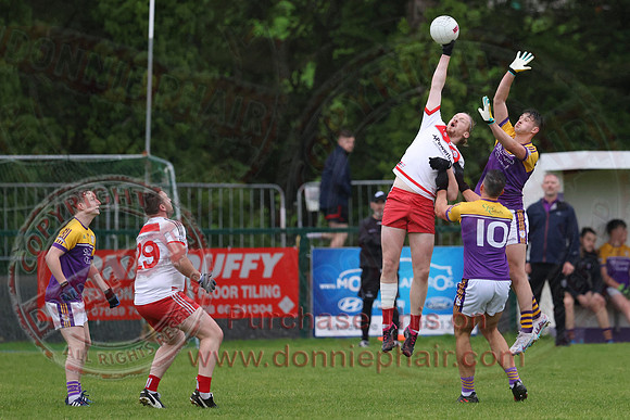 Derrygonnelly (5-21) V St. Pats Donagh (0-08)) in Senior GAA Football League Division One-6