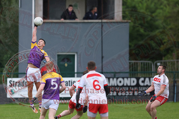 Derrygonnelly (5-21) V St. Pats Donagh (0-08)) in Senior GAA Football League Division One-8