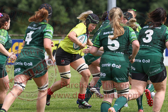 Ulster V Connacht in Ladies Inter-Provincial Warm-up Rugby -7