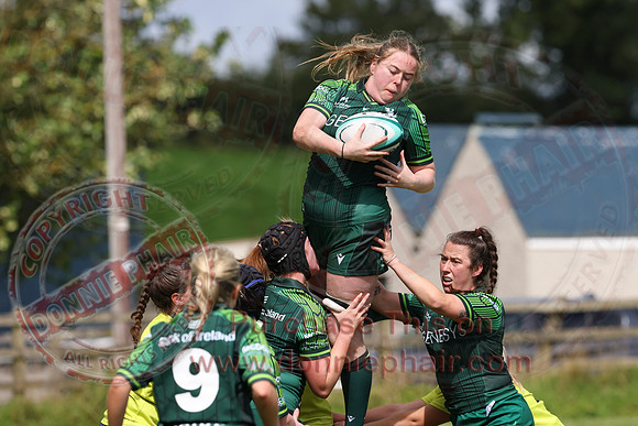 Ulster V Connacht in Ladies Inter-Provincial Warm-up Rugby -10