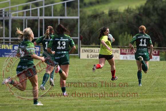 Ulster V Connacht in Ladies Inter-Provincial Warm-up Rugby -23