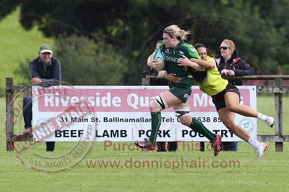 Ulster V Connacht in Ladies Inter-Provincial Warm-up Rugby -33