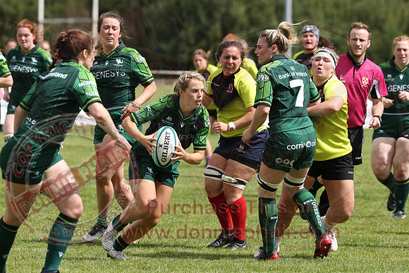 Ulster V Connacht in Ladies Inter-Provincial Warm-up Rugby -47