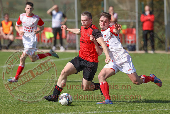 Enniskillen Rangers (2) V Irvinestown (2) in Mercer Football League-1