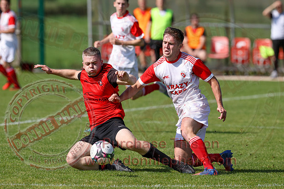 Enniskillen Rangers (2) V Irvinestown (2) in Mercer Football League-2