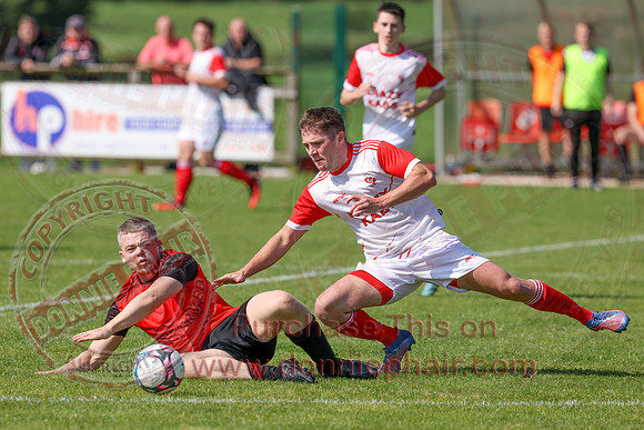 Enniskillen Rangers (2) V Irvinestown (2) in Mercer Football League-3