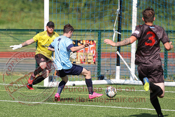Enniskillen Town (5) V Castlederg United (2) in Mercer Football League-4