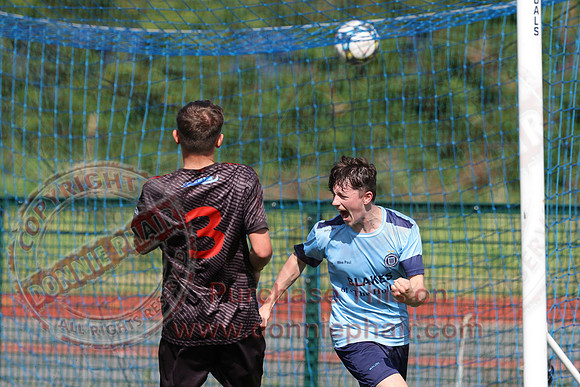 Enniskillen Town (5) V Castlederg United (2) in Mercer Football League-6