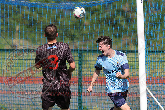 Enniskillen Town (5) V Castlederg United (2) in Mercer Football League-7