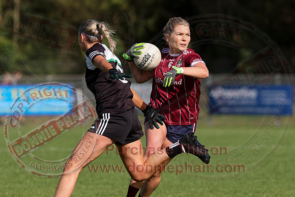 Aghadrumsee (2-12) V Tempo (2-11) (aet) in Ladies Intermediate GAA Football Championship Final-10