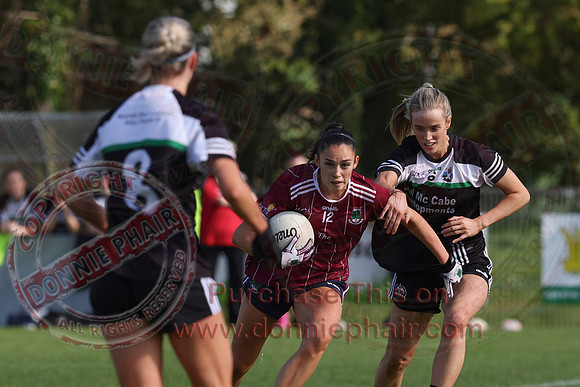 Aghadrumsee (2-12) V Tempo (2-11) (aet) in Ladies Intermediate GAA Football Championship Final-11