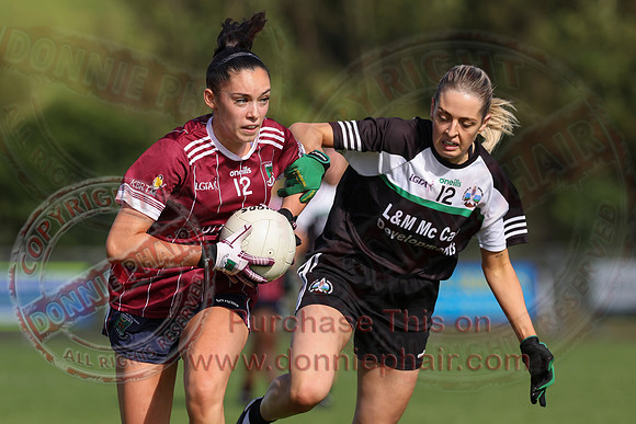 Aghadrumsee (2-12) V Tempo (2-11) (aet) in Ladies Intermediate GAA Football Championship Final-15